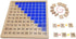 Wooden Toys Hundred Board Montessori 1-100 Consecutive Numbers Educational Game Early Childhood Toy for Kids with Storage Bag (Counting & Math)...