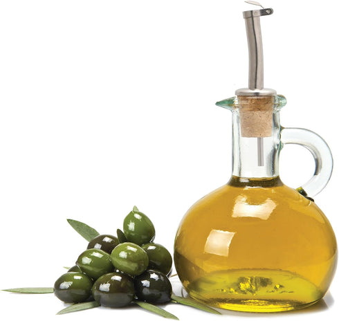 Fantes Bottle Stopper Pourers, 18/8 Stainless Steel, Set of 2, The Italian Market Original since 1906...