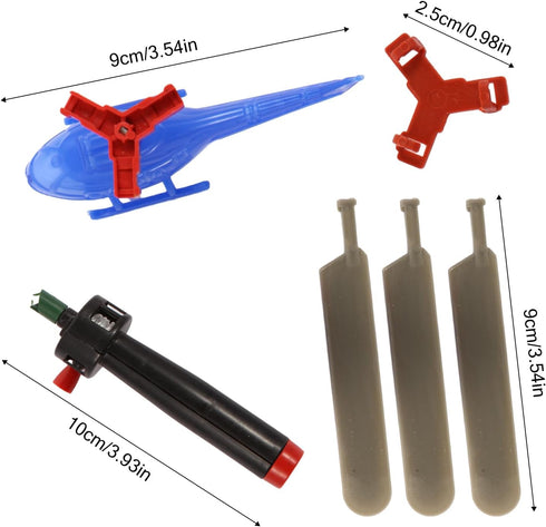 8 Pack Planes Toys Flying Toy Helicopter for Kids Toddlers, 360° Rotating Helicopter Airplane Toys for Boys Girls, Bulk Toys Party Favors Classroo...