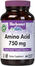 Bluebonnet Nutrition Amino Acid 750mg, High Potency, for Muscle Health*, Soy-Free, Gluten-Free, Non-GMO, Kosher Dairy, White 60 Vegetable Capsules...