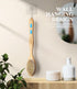 POPCHOSE Shower Brush with Soft and Stiff Bristles, Dual-Sided Long Handle Back Scrubber Bath Brush Body Exfoliator for Wet or Dry Brushing, Dry B...