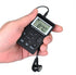 AM FM Radio,Mini Portable Pocket Radio Receiver with Earphone,Rechargeable Battery for Walk/Jogging/Gym/Camping (Black)......