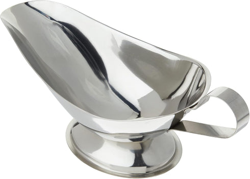 Winco Gravy Boat, 10-Ounce, Stainless Steel, Medium...