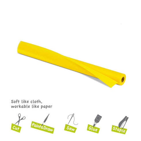 Art & Decoration Fabric, Yellow 24" x 18'...