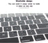 HRH Ombre Gray Silicone Keyboard Cover Keypad Skin for Magic Keyboard with Numeric Keypad A1843 MQ052LL/A Released in 2017 (US Layout)...