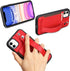 TOOVREN for iPhone 11 Wallet Lanyard Case Protective Cover with PU Leather Card Holder Adjustable Detachable Phone Lanyard Stand Strap for iPhone ...
