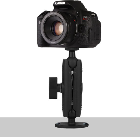 Peastrex Phone Wall Mount Holder Stand Ball Head Long Arm Drill Base 360 Degree for 3.5 to 7 in Cellphone, iPhone 14 13, Samsung Galaxy/Nexus/HTC/...