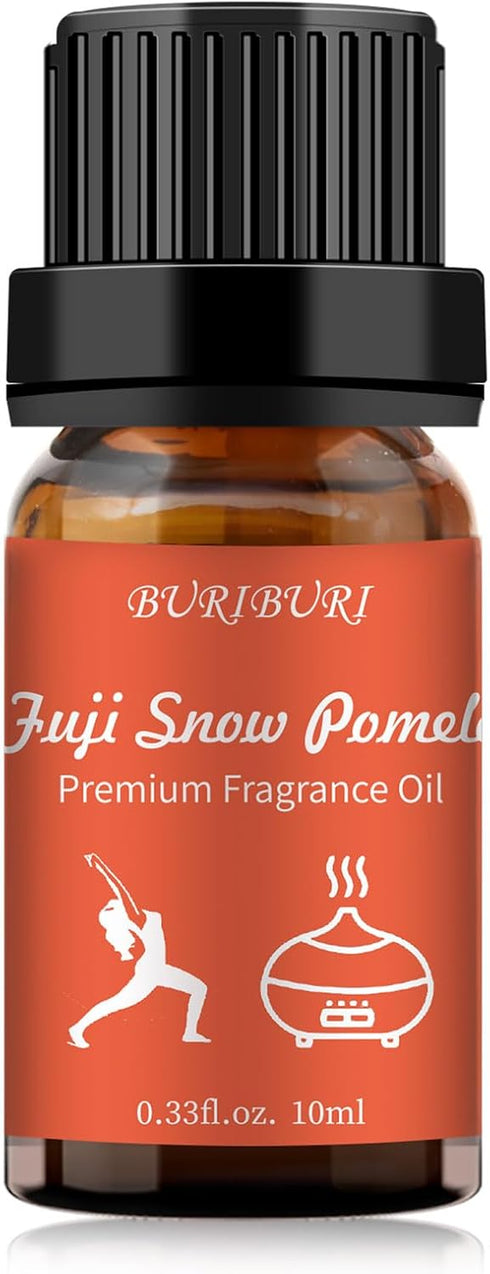 BURIBURI Fuji Snow Pomelo Hotel Scent Essential Oil, Lifestyle Hotel Collection Fragrance Aromatherapy Oil Blends, Air Freshener Hotel Collection ...