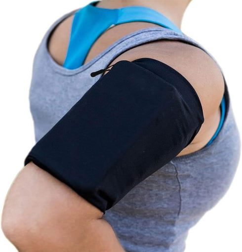MMOBIEL Phone Holder for Running Stretchable Phone Armband 12 to 15 inch Arm Circumference - Sports Armband Arm Phone Holder for Running, Cycling ...