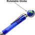 Maydahui 30 Pcs Cute Earth Pens Retractable Earth Globe Spins Pens Tellurion Shape Ballpoint Pens Black Ink Novelty Earth Day Favor Pens for Stude...