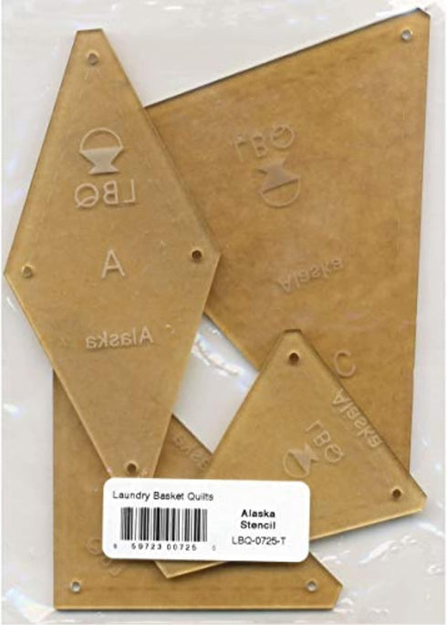 Alaska BOM Template Set from Laundry Basket Quilts...