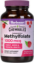 Bluebonnet EarthSweet Methylfolate 1000 mcg Cellular Active Coenzyme 5-MTHF L Methyl Folate Supplement - Prenatal & Energy Support - Non-GMO, Vega...
