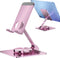 Rotatable Foldable Phone Stand for Desk, Fully Adjustable Desktop Holder Cradle Dock Compatible with iPhone 14 13 12 11 Pro Max Xr, Nintendo Switc...