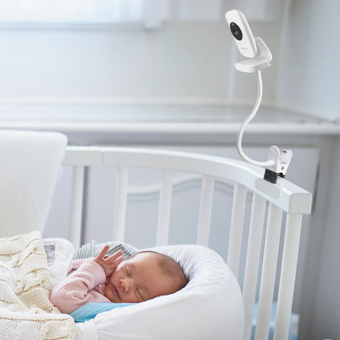 HOLACA Baby Monitor Mount Flexible Twist Stand for Hello Baby HB50 and Other Baby Monitor Camera with 1/4 Threaded Hole Without Tools or Wall Dama...