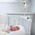 Flexible Clip Clamp Mount Compatible with HelloBaby HB50 - Baby Monitor Holder/Shelf/Stand for Crib Nursery 360°...