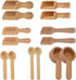 14 pcs Mini Wooden Spoons, CNYMANY 3”-4.3” Small Wooden Spoons Little Wooden Teaspoons for Bath Salt, Spices, Candy, Washing Powder, Sugar, Honey,...