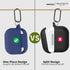 Compatible with AirPods 3rd Generation Case(2021), Full-Body Protective Silicone Case with Keychain Compatible with AirPods 3 Charging Case[LED Vi...