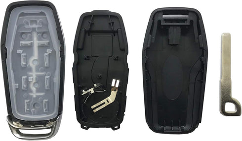 Smart Key Fob Shell Case Fit for Ford Fusion Mustang Explorer Edge 5 Buttons Keyless Entry Remote Key Fob Cover Housing...