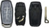 Smart Key Fob Shell Case Fit for Ford Fusion Mustang Explorer Edge 5 Buttons Keyless Entry Remote Key Fob Cover Housing...