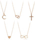 DF DUALFERV 5 Pcs Layered Gold Cross Necklaces for Women, 14K Gold Plated Cross Pendants for Women and Girls, Simple, Cute, Tiny Jewelry Gifts, Tr...