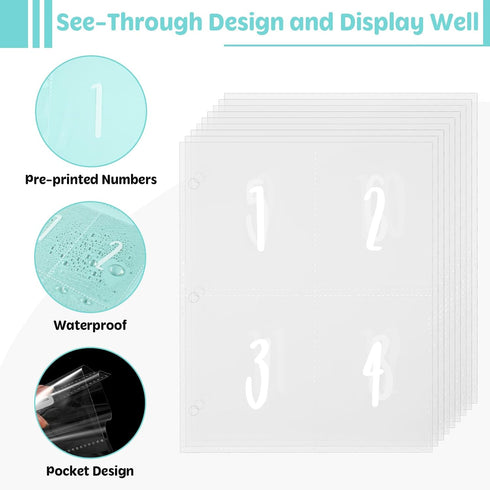 100 Envelopes Money Saving Challenge Binder with Laminated Tracker, Money Saving Challenge Budget Binder with Cash Envelopes, Savings Challenge Bo...