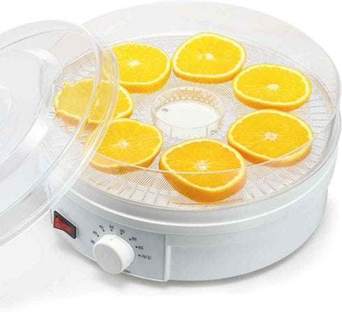 8Pcs Round Silicone Dehydrator Sheets Non-stick Fruit Dehydrator Mats Dehydrator Tray Liner Reusable Reusable Steamer Mat Mesh Sheet for Fruit Dry...