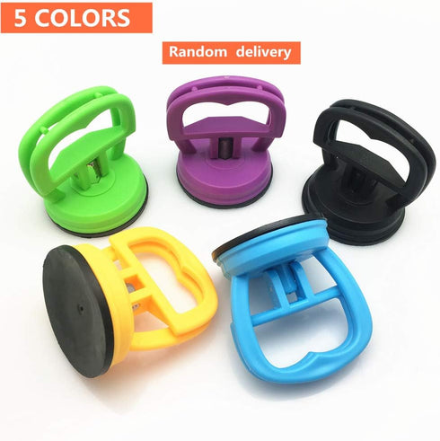 2 Pcs Heavy Duty Suction Cups Ruler Handle(Strong Adsorption) for Quilting Patchwork Ruler DIY Screen Repair Tools (random color)...
