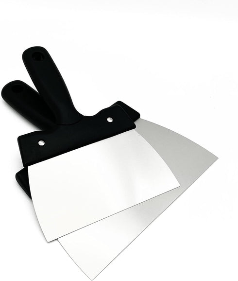 Coating Spatula for Chocolate Scraper Stainless Steel Dough Scraper (small)...