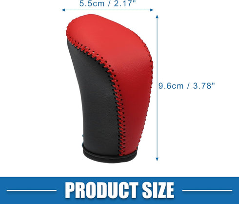 Gear Shift Lever Cover Interior Gear Shift Knob Trim for Nissan Altima Armada Frontier Kicks Sentra 2020-2023 Black Red...