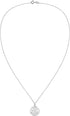 AeraVida Iconic Retro Multi Peace Symbol Sign Round .925 Sterling Silver Pendant Necklace...