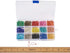KISSITTY About 600pcs/box 15 Colors Bulb Safety Pins 22mm Calabash Quilting Sewing Pin for Clothing Crafting Home Office Use Art Craft Sewing Jewe...