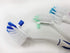 2 Sided Dish Brush Kitchen | Bathroom | Carpet with Handles for Easy Cleaning (4 Pack)...