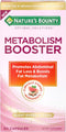 Nature’s Bounty Metabolism Booster Supplement, Boosts Fat Metabolism, Promotes Abdominal Fat Loss, with Citrus Extracts and Black Ginger, 60 Capsu...