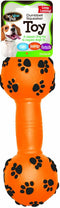 Bow Wow Vinyl Squeaker Dumbbell...