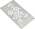 Aleks Melnyk No.275 Metal Stencil, Daisy Flower, Leaf Blossom, Bouquet of Daisies, Small Stencil, 1 PC, Template for Wood Burning, Engraving, Craf...