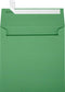 LUXPaper Square Invitation Envelopes | Peel & Press | 6 1/2" x 6 1/2" | Holiday Green | 80lb. Text | 50 Qty...