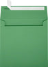 LUXPaper Square Invitation Envelopes | Peel & Press | 6 1/2" x 6 1/2" | Holiday Green | 80lb. Text | 50 Qty...