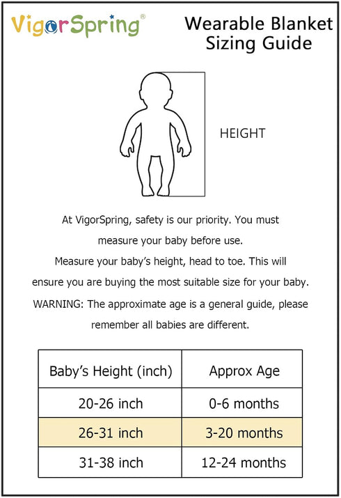 Baby Wearable Blanket, Cotton Sleep Sack 1.5 Tog, Swaddle Transition Sleeping Bag Unisex - Lemon-3-20 Months...