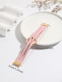 Fuqimanman2020 Circle Charm Leather Wrap Bracelet Boho Handmade Layered Cuff Bracelets for Women Teen Bohemian Multi Strand Bangle Bracelets Holid...