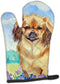 Caroline's Treasures 7078OVMT Tibetan Spaniel Oven Mitt Heat Resistant Thick Oven Mitt for Hot Pans and Oven, Kitchen Mitt Protect Hands, Cooking ...