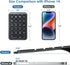SANWA Bluetooth Numeric Keypad, Rechargeable Wireless Ten Key Number Pad, 22-Key Portable & Slim Financial Accounting Numpad for Laptop Computer, ...