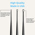 Premium Tonsil Stone Removal Kit - Safe Easy Removal - Bioengineer Designed - Tools Made in USA, Blue...