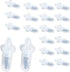 20 PCS Shutter Repair Plantation Shutter Replacement Parts Shutter pins Replacement Plantation Shutter Repair kit Pins, Plastic Spring...