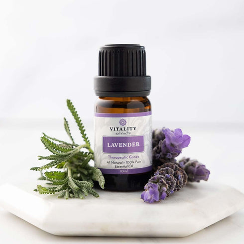Vitality Extracts Lavender Essential Oil - Aromatherapy, Natural Calm, Stress Relief, Skin Care...