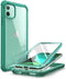 i-Blason Ares Case for iPhone 11 6.1 inch (2019 Release), Dual Layer Rugged Clear Bumper Case with Built-in Screen Protector (Mint Green)...