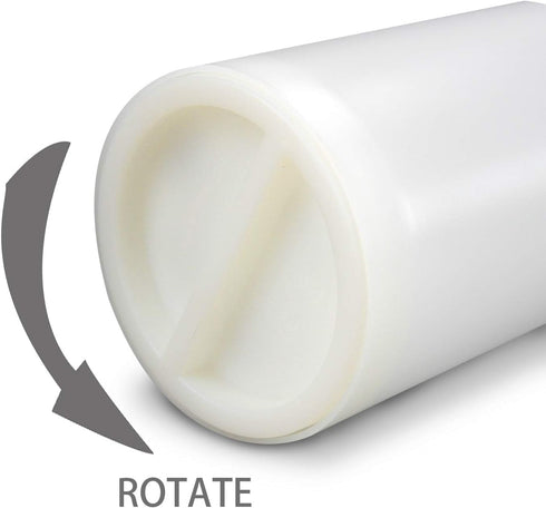 Waterproof Battery Operated LED Pillar Candle Outdoor Flameless Flickering Plastic Resin Electric Light with Timer for Birthday Baby Party Wedding...