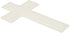 Large Luminous White Cross White 6 x 10 Plastic Glow in the Dark Wall Plaque...