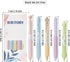 BAYTORY 5Pcs Cute Gel Pens Black Ink, Retractable ST Fine Point 0.5mm Gel Ink Pens, Quick Dry Smooth Writing for Office & School Supplies Journali...
