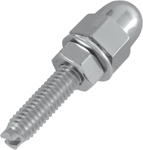 GG Grand General 50511 Chrome Acorn Nut Set- Bulk Pack Set of 4...
