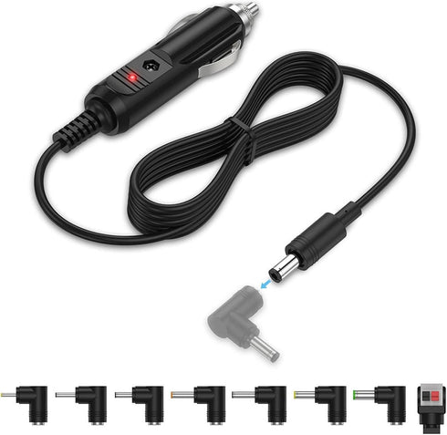12V Car Charger Compatible with Portable DVD Player DBPOWER Sylvania RCA, Snailax Seat Cushion, Spectra S1 S2 Breast Pump Car Cigarette Lighter Po...